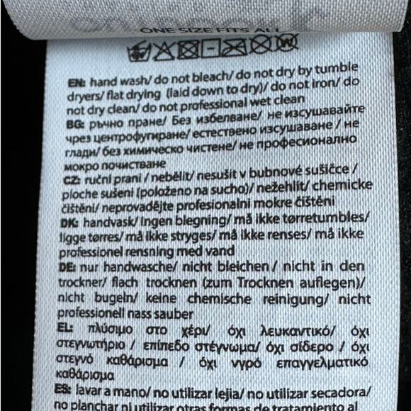 Outdoor Shaping Black Fleece Unisex Beanie One Size - Picture 4 of 4